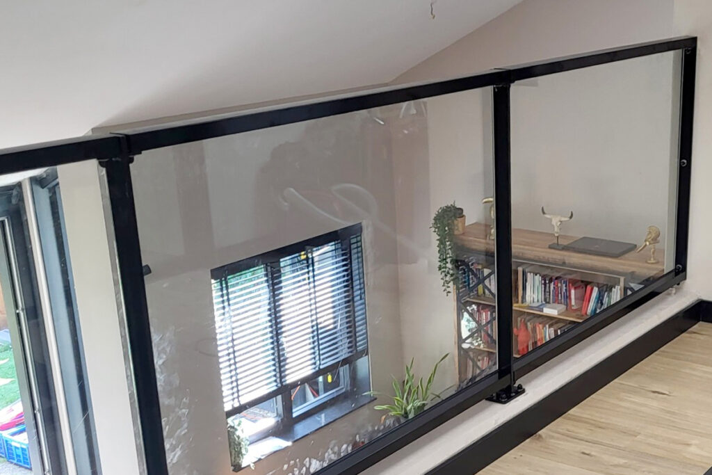 glazen balustrades minimalistisch wonen