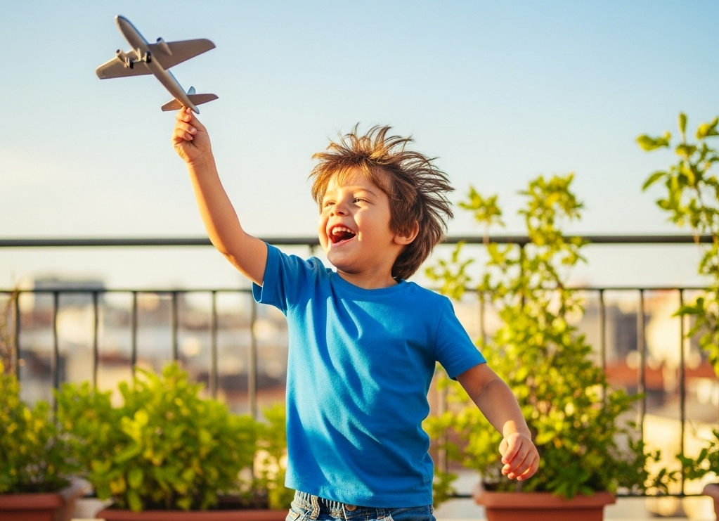 Kinderen op het Dakterras: Veiligheidstips voor je Bitumen Dak