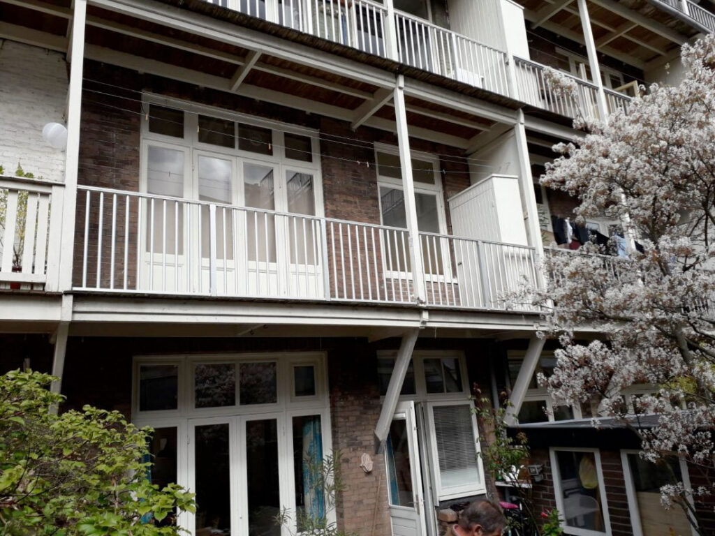 Balkonhekwerk van aluminium