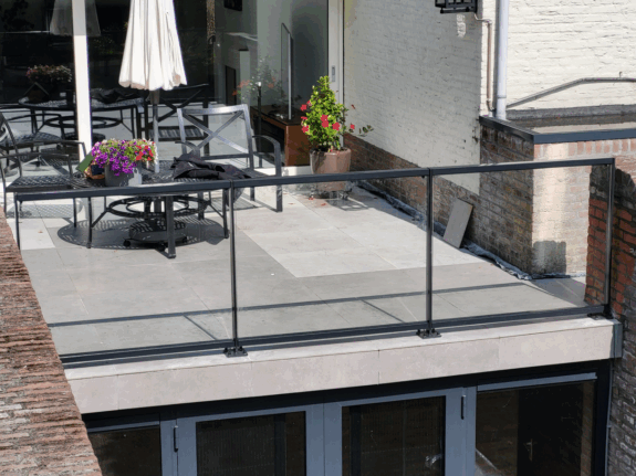 glas balustrade op maat