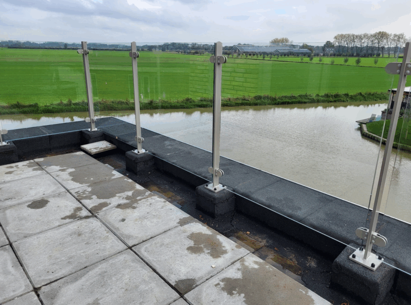 Glazen balustrade bestellen