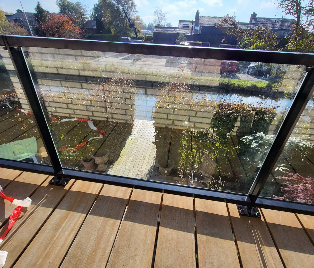 Glazen balustrade kopen