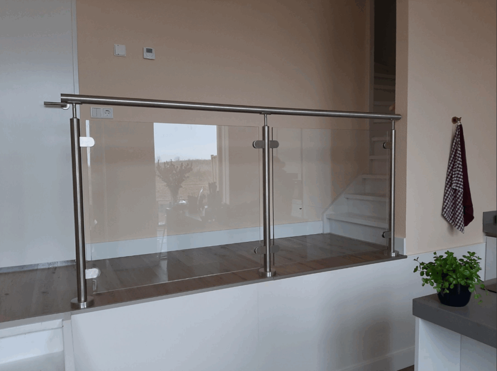 Glazen balustrade kosten