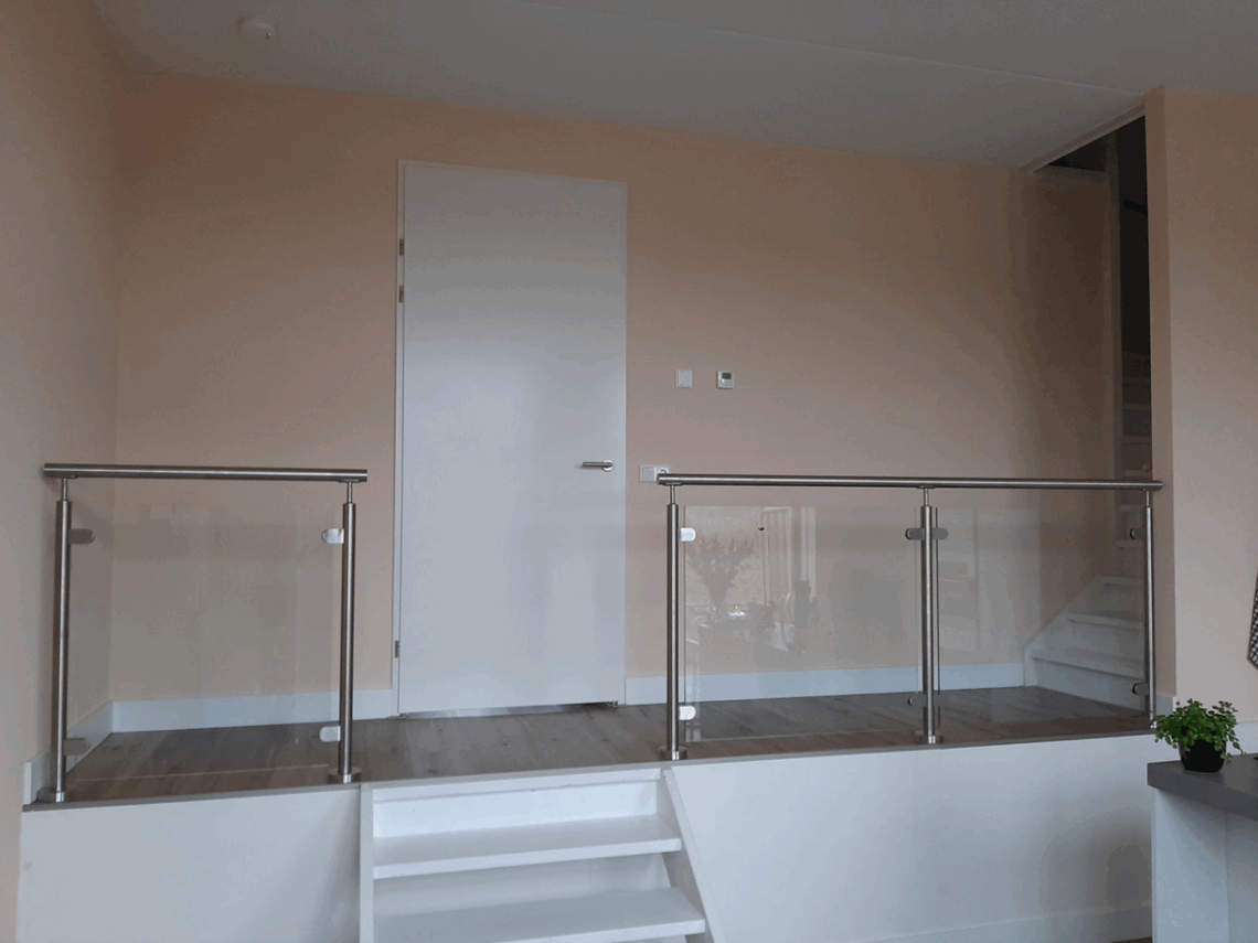 Glazen balustrade kosten
