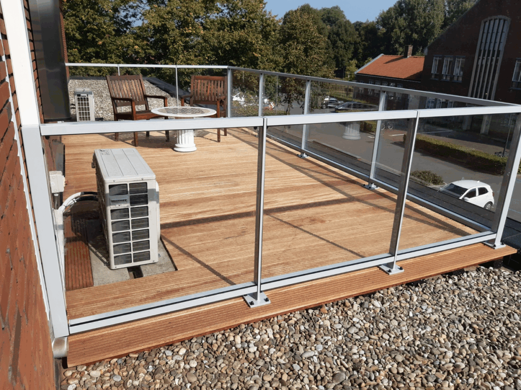 Glazen balustrade online bestellen