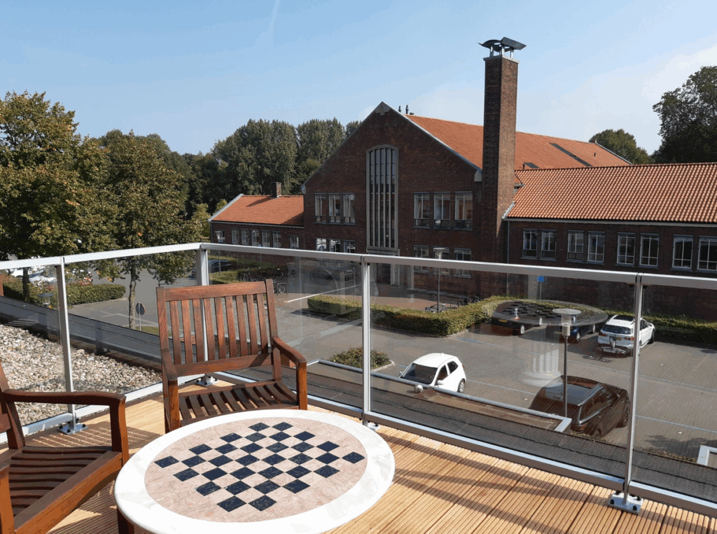 Glazen balustrade webshop