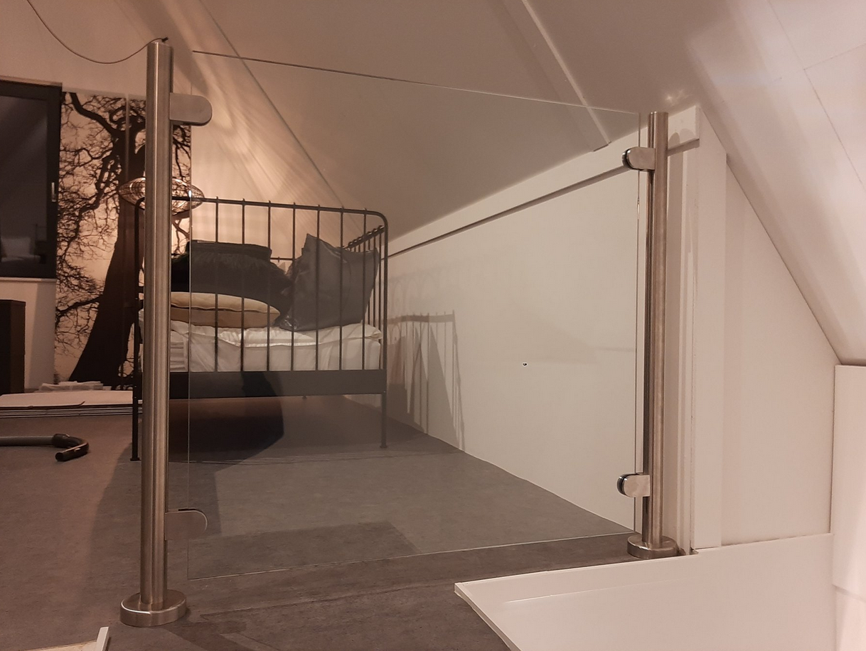 Glazen balustrades voor doe-het-zelvers