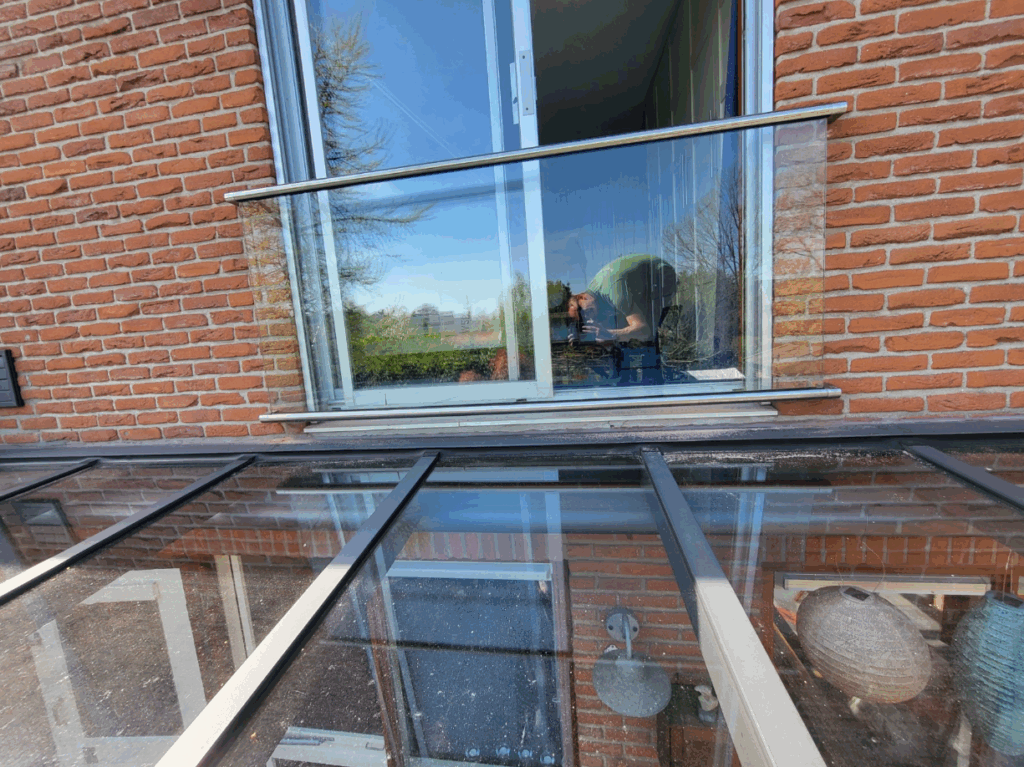 Glazen Franse balkonhekken Doe Het Zelf