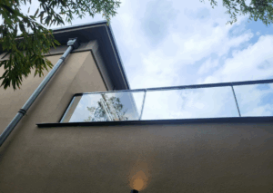 Prijs glazen balustrade