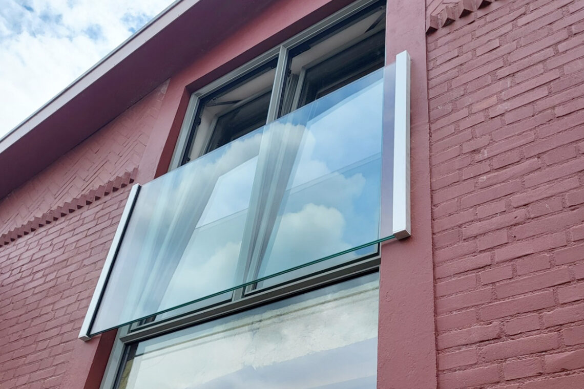 Q-Railing profielen voor Frans balkon