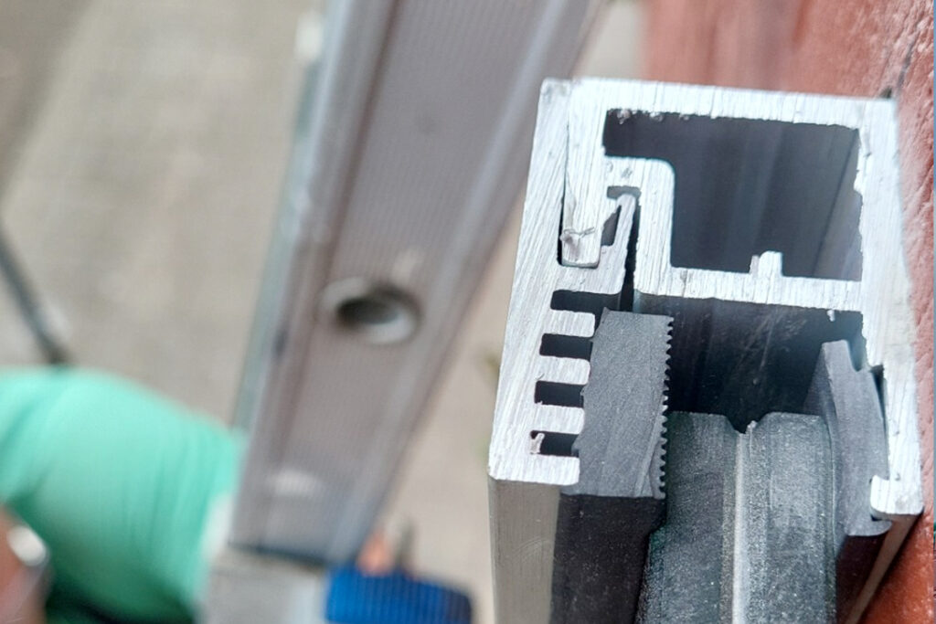 Q-Railing profielen voor Frans balkon