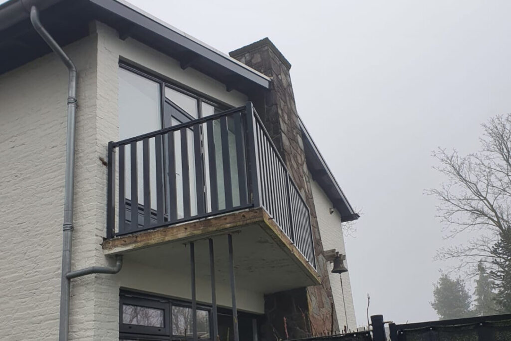 Balkonhekken Antraciet