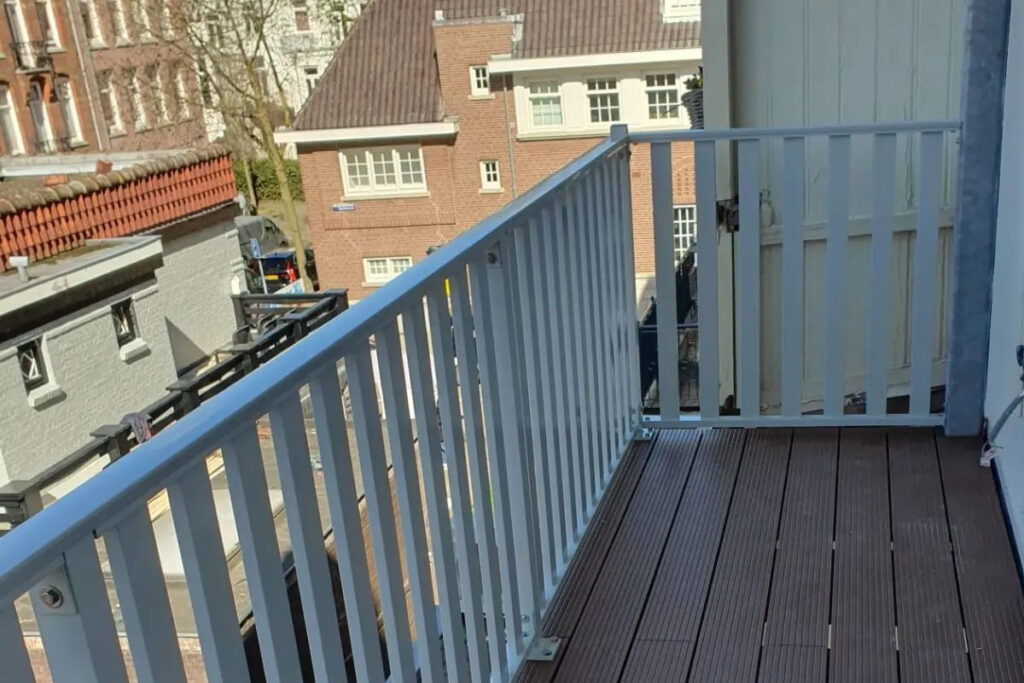 Balkonhekken in Den Haag