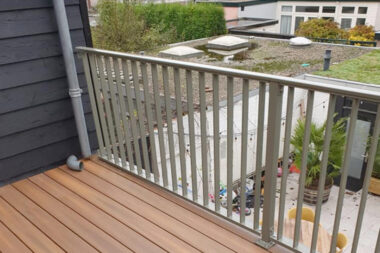 Dakterras omheining