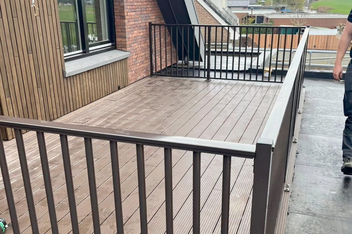 Houten vlonder op dakterras: warm, natuurlijk en stijlvol