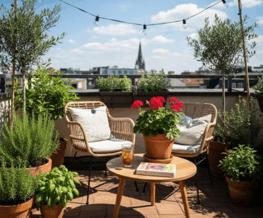 klein dakterras inspiratie