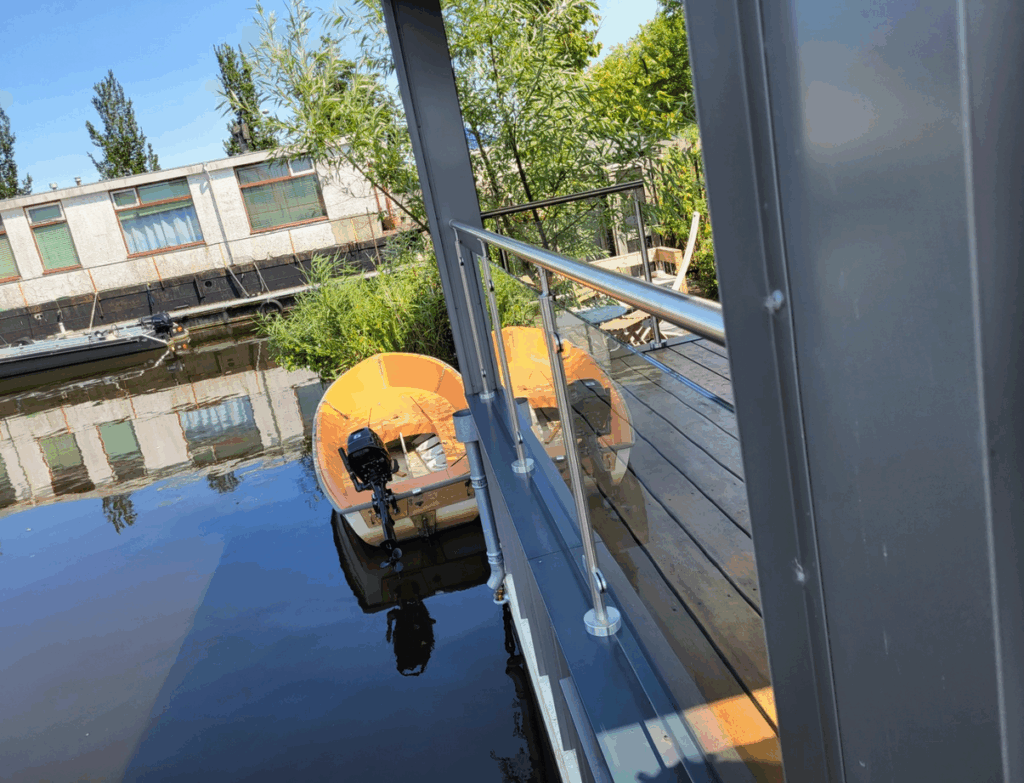 RVS balustrade voor buiten