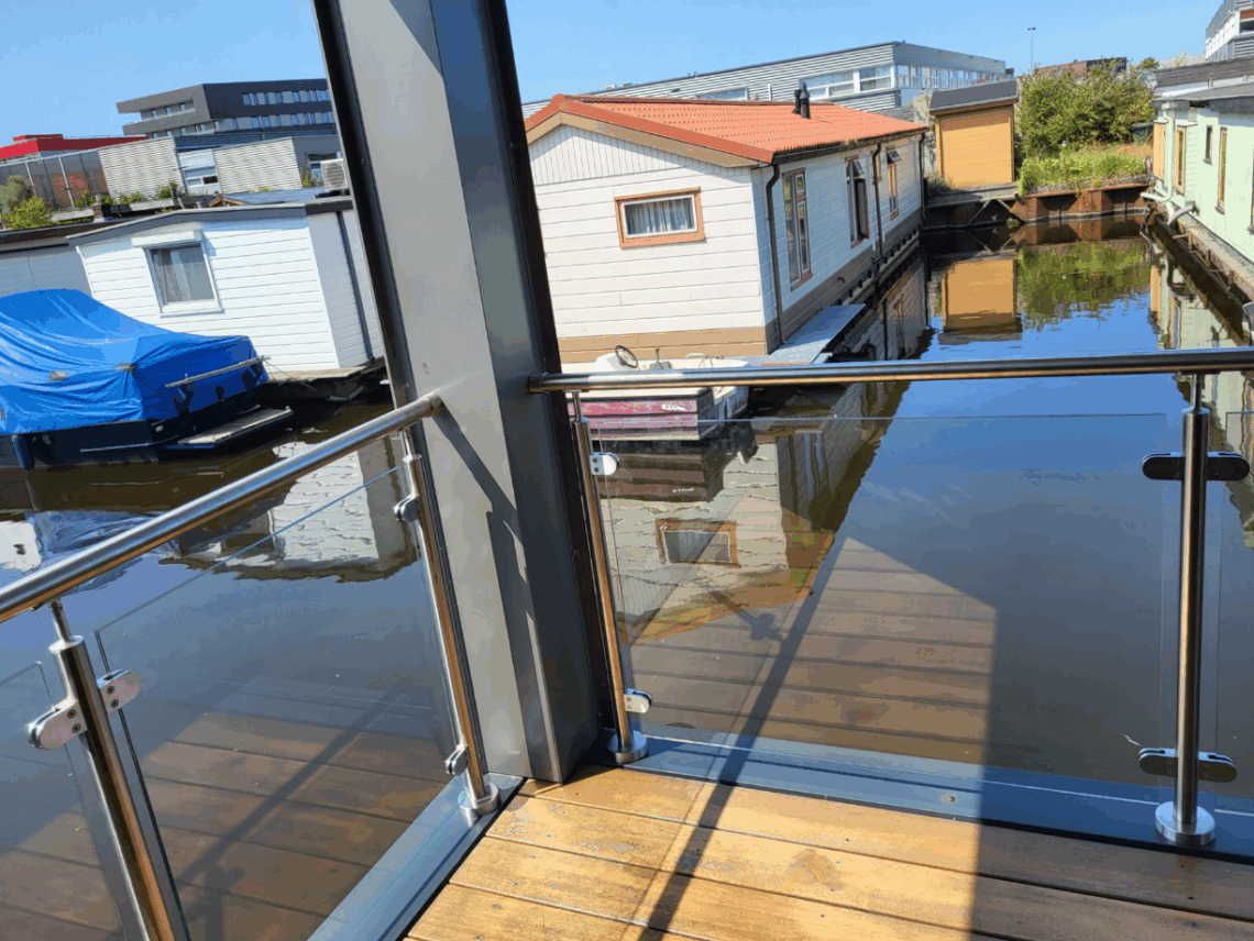 RVS balustrade voor buiten