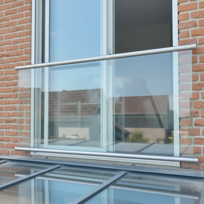 Prijs Frans balkonhek met glas