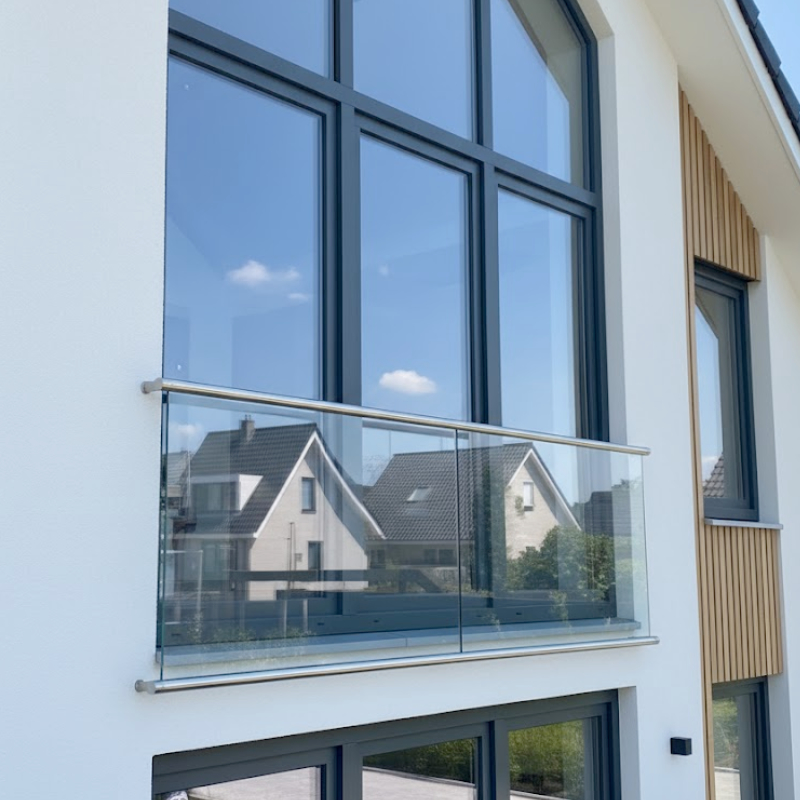 Prijs Frans balkonhek met glas