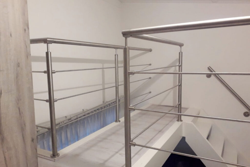 RVS balustrade binnen