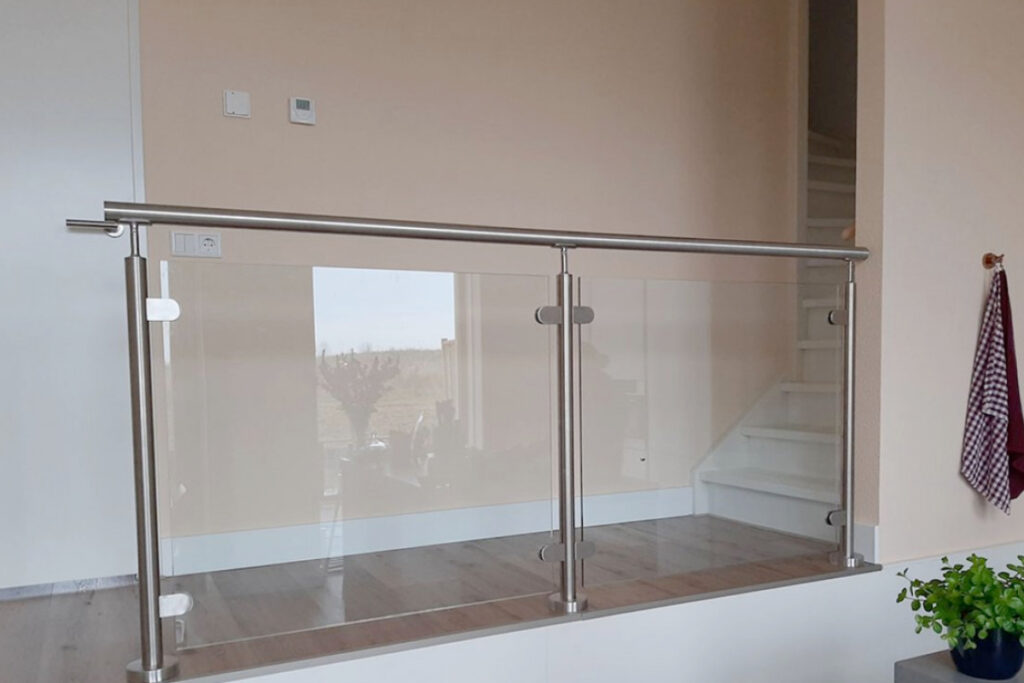 RVS balustrade binnen