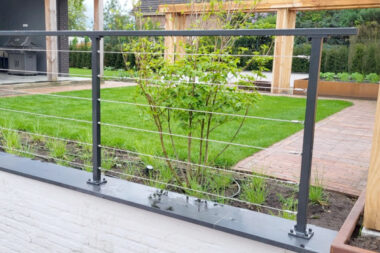 RVS draad balustrade