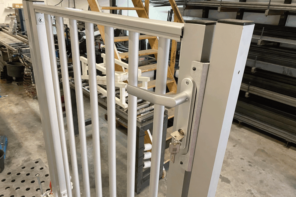 Aluminium poort op maat