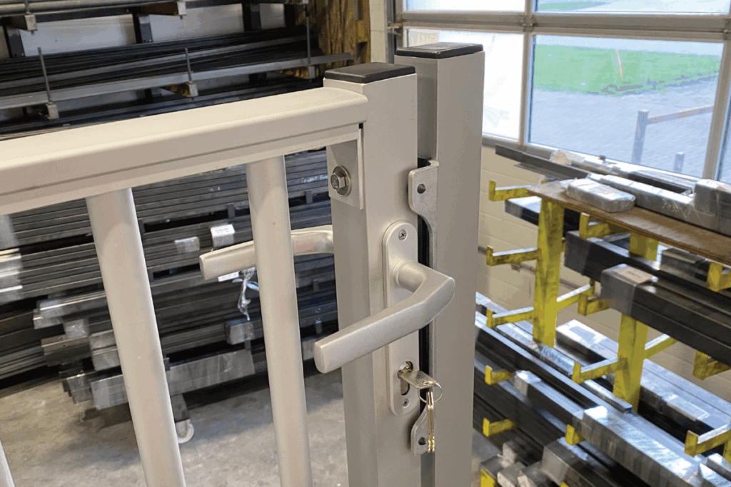 Aluminium tuinpoort laten maken