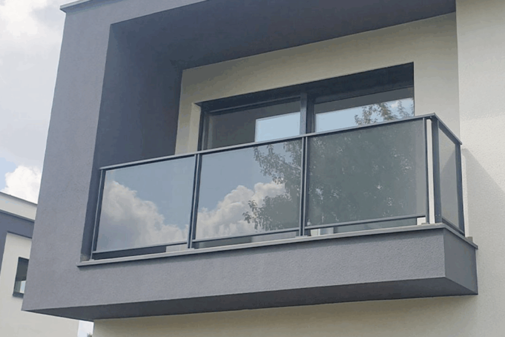 Balkonhek met glas vervangen