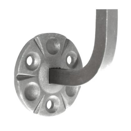 Klassieke trapleuninghouder staal rond