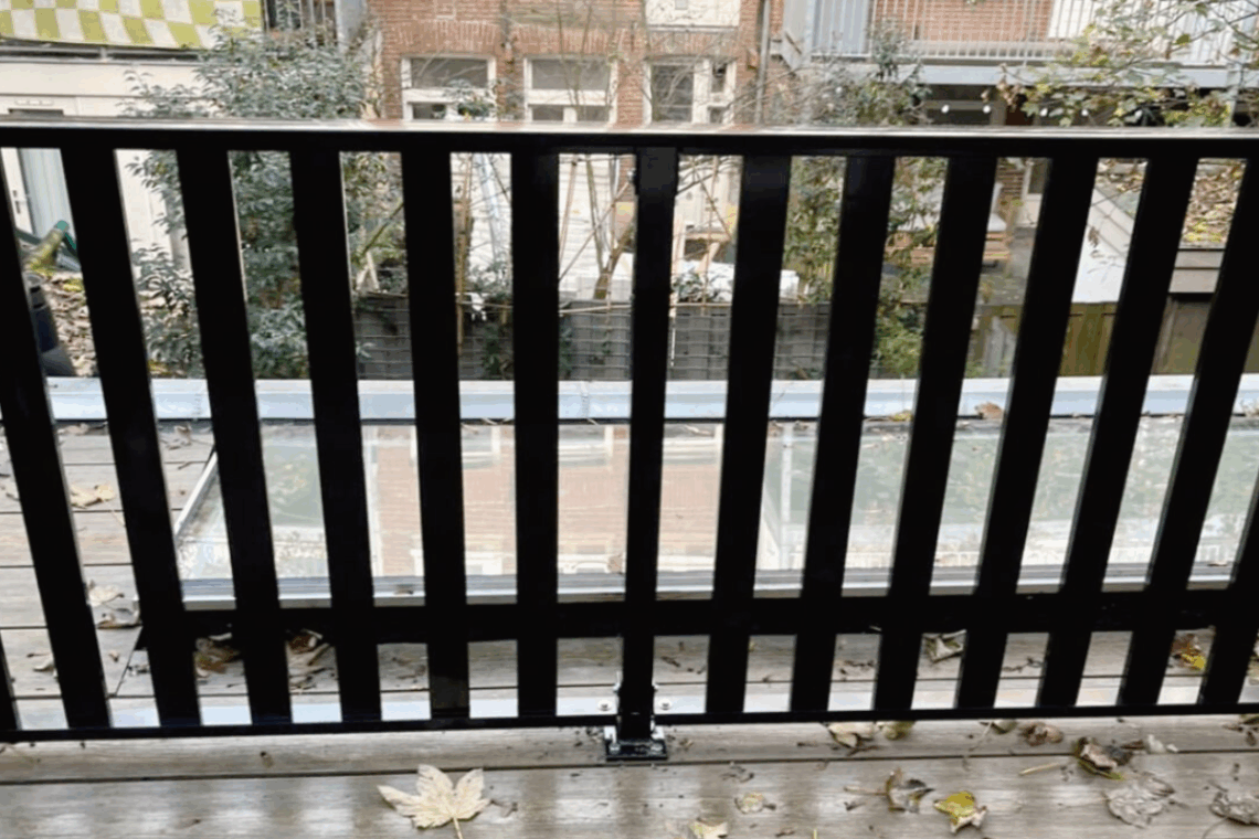 Kun je zelf een balustrade plaatsen