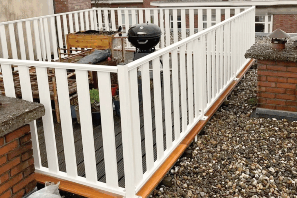 Kun je zelf een balustrade plaatsen