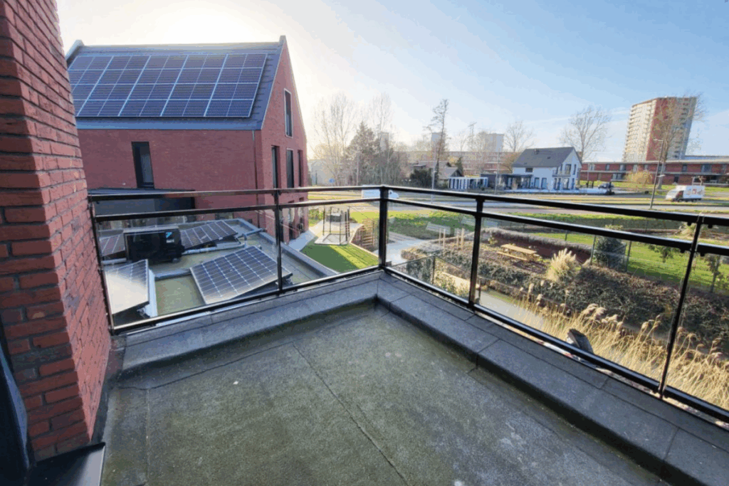 Leverancier van balkonhek met glas