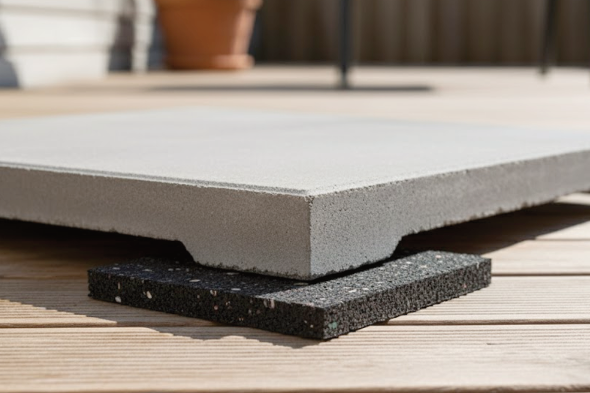 Rubberen onderlegger verschillende maten