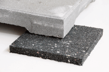 Tegeldragers van Rubber 15x15 cm