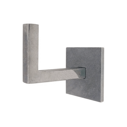 Trapleuninghouder staal vierkant zonder gaten