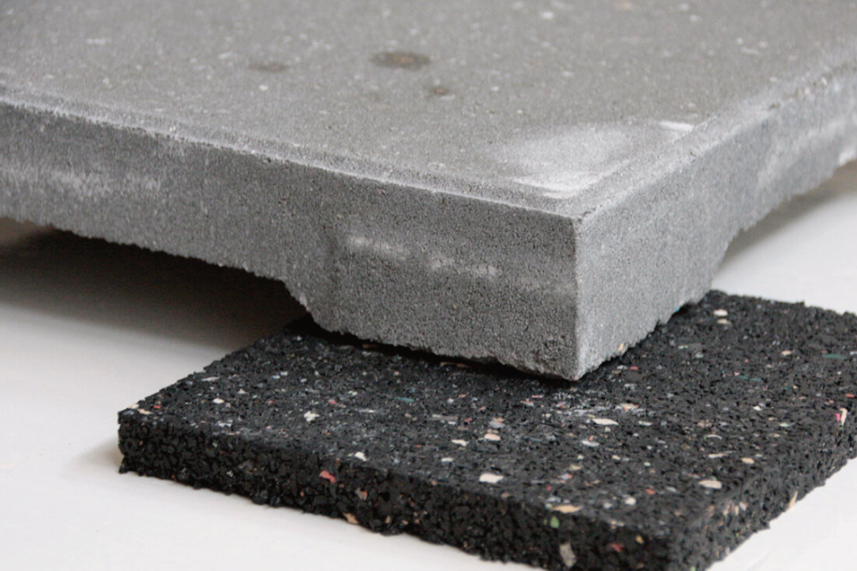 Waarom tegeldragers van rubbergranulaat?