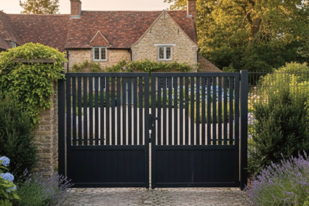 Aluminium tuinpoort op maat