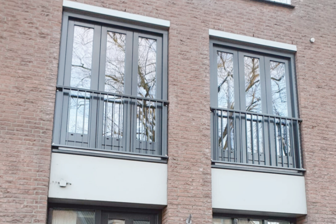 Franse balkonhekken in Harlingen