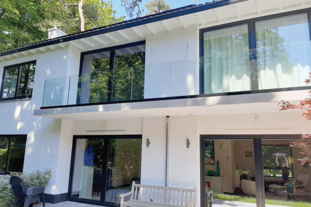 Glazen balkonhek voor particulieren