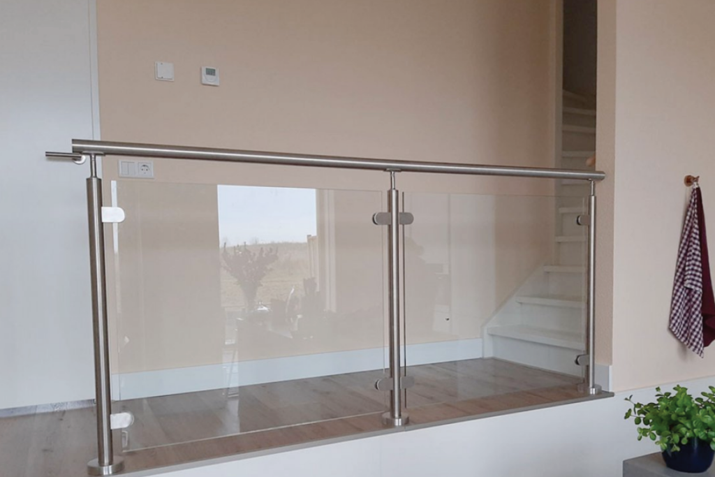 Glazen balustrade in Hindeloopen