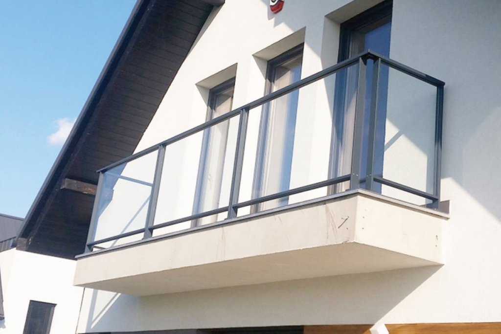 Glazen balustrade in Hindeloopen