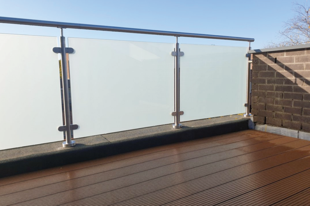 Glazen balustrade prijs