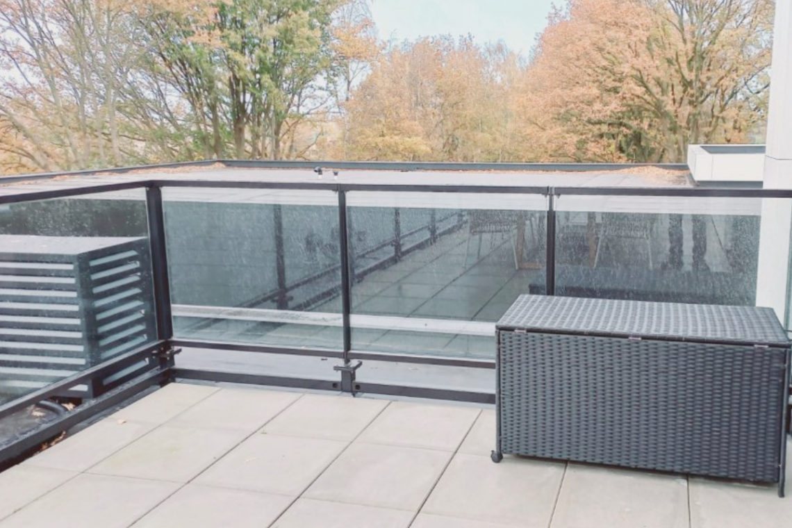 Glazen hekwerk op maat