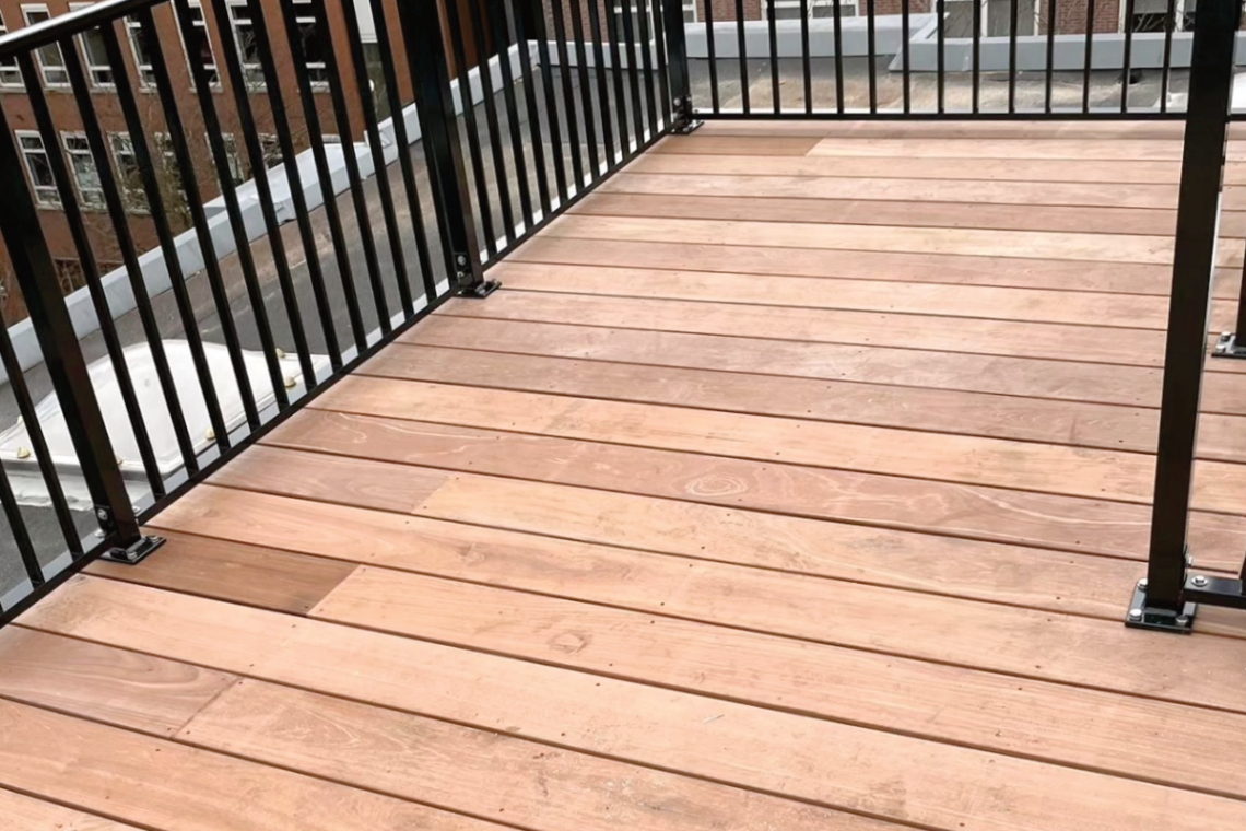 Houten vlonder aanleggen