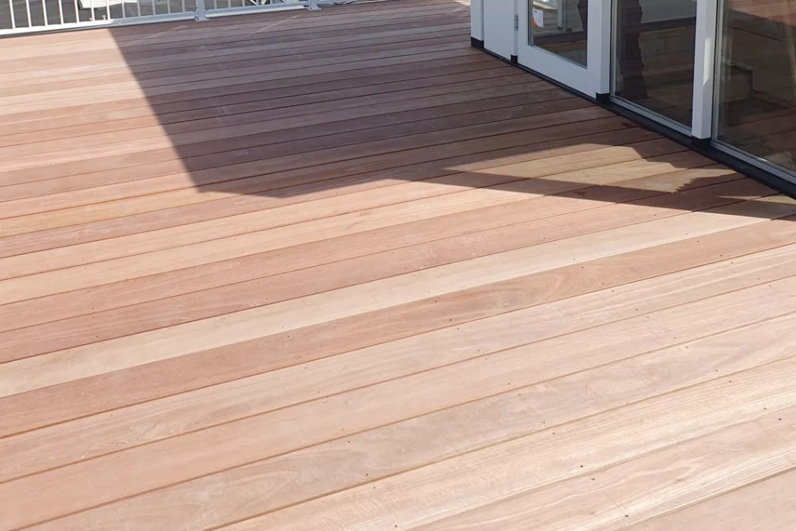Houten vlonder compleet