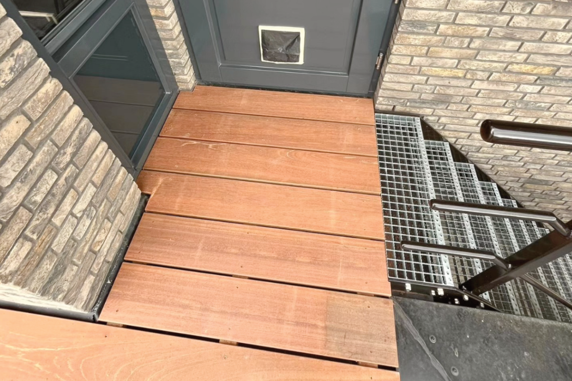 Houten vlonder prijslijst