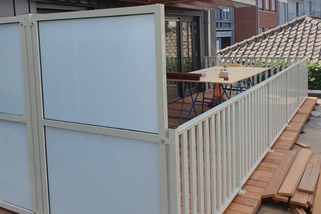Privacy op balkon
