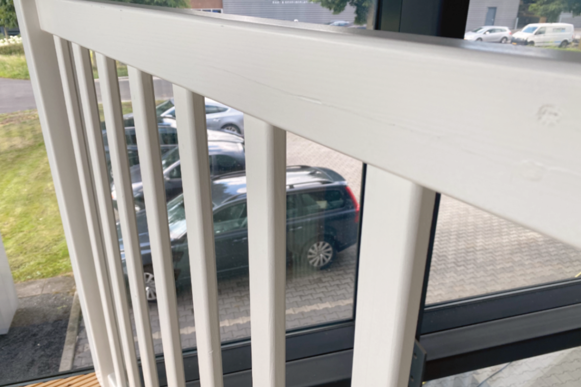 Tips plaatsen houten balustrade